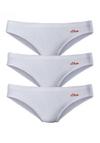 S.OLIVER Bikinislip Bikini Hose Damen - wei&szlig;
