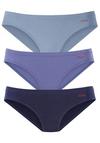 S.OLIVER Bikinislip Bikini Hose Damen - blaufarben