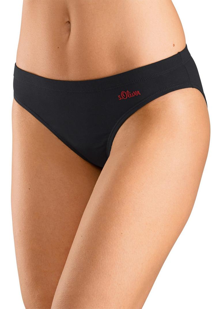 S.OLIVER S.OLIVER Bikinislip Bikini Hose Damen - schwarz - 0 | SportScheck