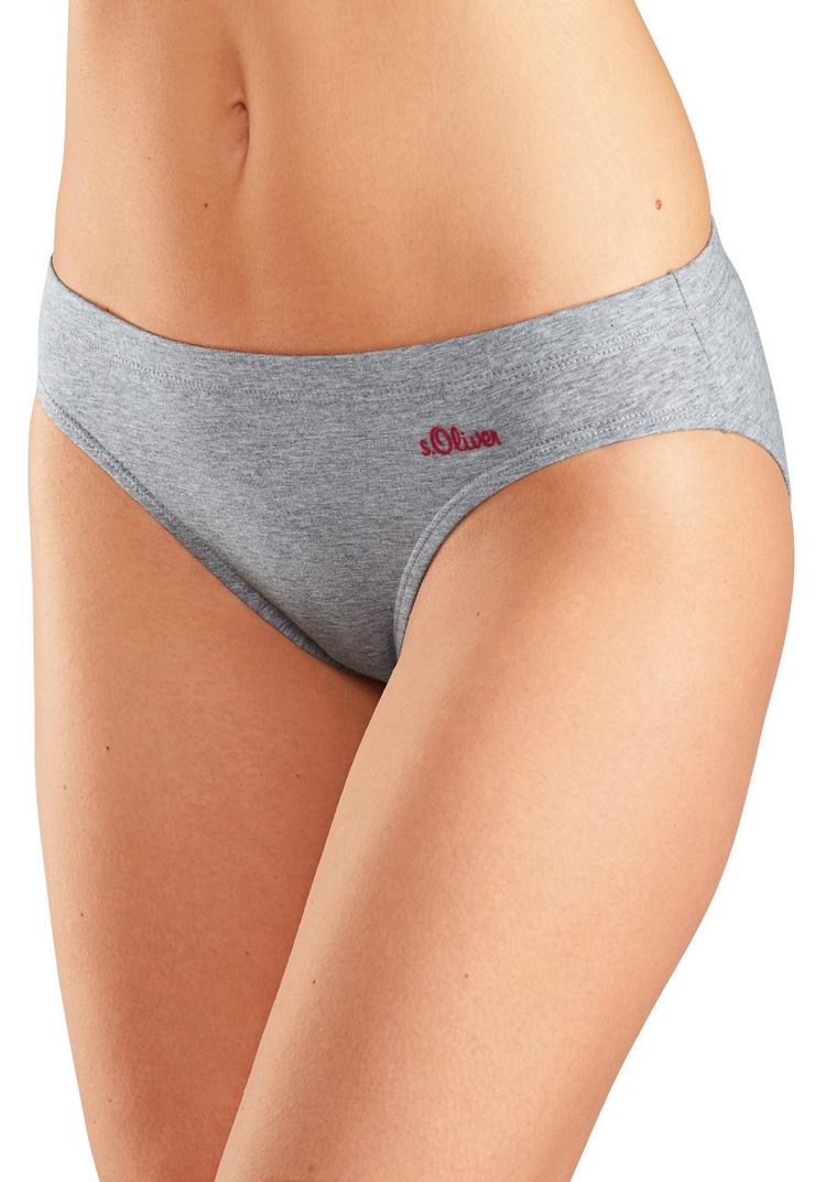 S.OLIVER S.OLIVER Bikinislip Bikini Hose Damen - grau - schwarz - wei&szlig; - 2 | SportScheck