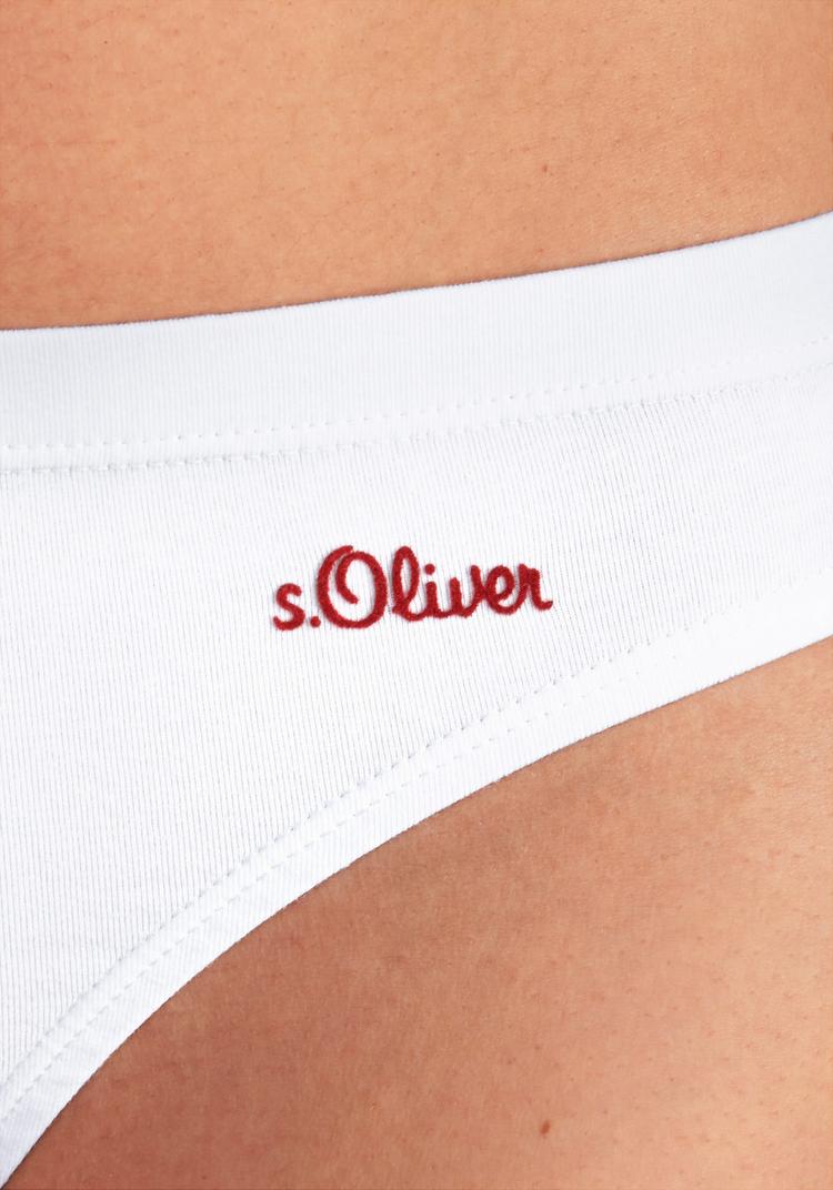 S.OLIVER S.OLIVER Bikinislip Bikini Hose Damen - wei&szlig; - 1 | SportScheck