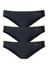S.OLIVER Bikinislip Bikini Hose Damen - schwarz
