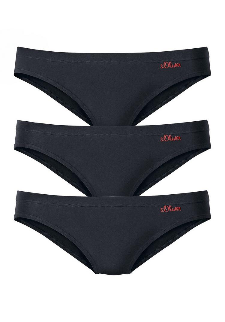 S.OLIVER S.OLIVER Bikinislip Bikini Hose Damen - schwarz - 0 | SportScheck