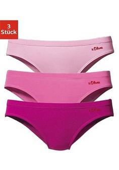 S.OLIVER Bikinislip Bikini Hose Damen rosa-pink