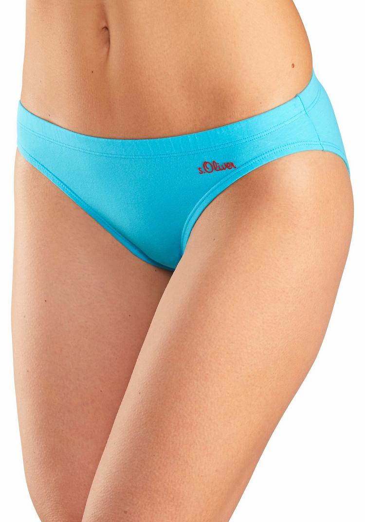 S.OLIVER S.OLIVER Bikinislip Bikini Hose Damen - petrol-t&uuml;rkis - 0 | SportScheck
