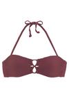 sunseeker Bandeau-Bikini-Top Bikini Oberteil Damen - rostrot