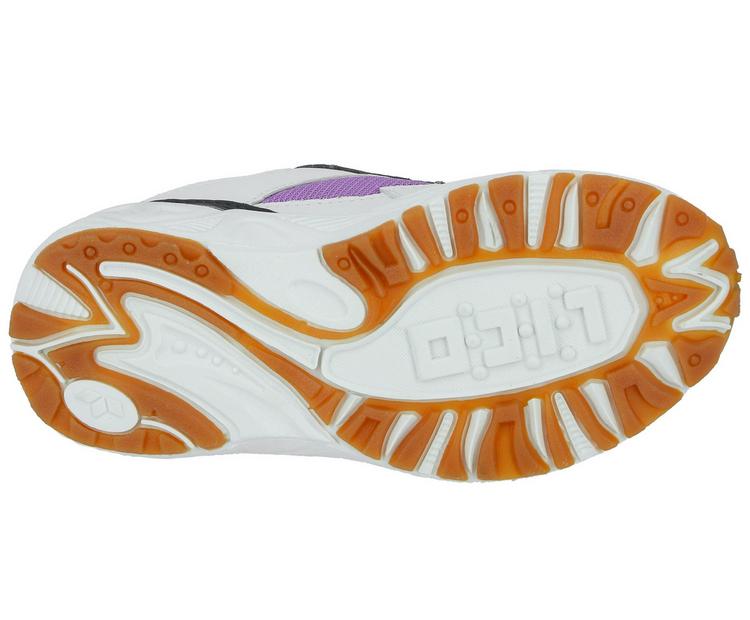 LICO LICO Hallenschuh Hallenschuhe M&auml;dchen - weiss/lila/marine - 2 | SportScheck