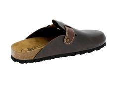 Rückansicht von LICO Pantolette Sandalen Herren braun