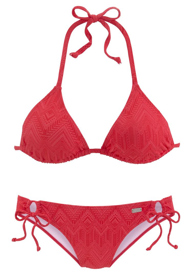 Buffalo Buffalo Triangel-Bikini Bikini Set Damen - rot - 0 | SportScheck