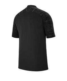 Rückansicht von Nike Strike Trikot kurzarm Fu&szlig;balltrikot Herren schwarz