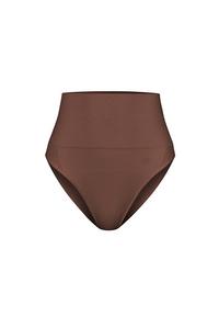 Snocks Shaping High Waist Slip Unterhose Damen - Braun