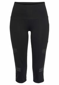 LASCANA Active Caprileggings Tights Damen - schwarz