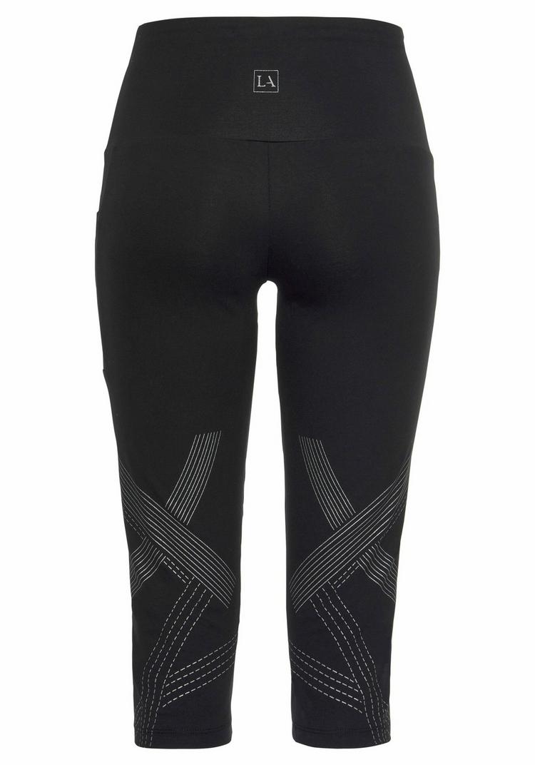 LASCANA Active LASCANA Active Caprileggings Tights Damen - schwarz - 0 | SportScheck