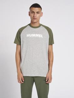 Rückansicht von hummel hmlLEGACY BLOCKED T-SHIRT Funktionsshirt WHITE