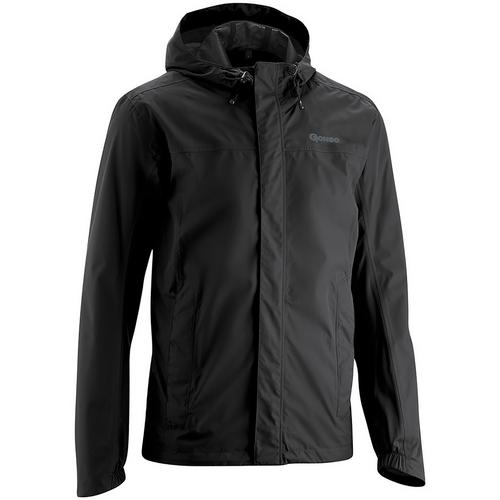 Rückansicht von Gonso Bike Save Light Regenjacke Herren Schwarz