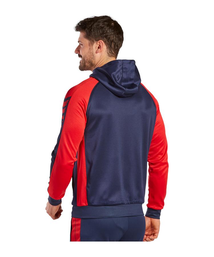 Erima Erima SIX WINGS Kapuzenjacke Trainingsjacke Herren - blaurot - 2 | SportScheck