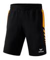 Erima SIX WINGS Short Fu&szlig;ballshorts Herren - schwarzorange