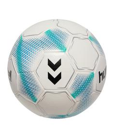 Rückansicht von hummel Precision Trainingsball Wei&szlig; Fu&szlig;ball weiss