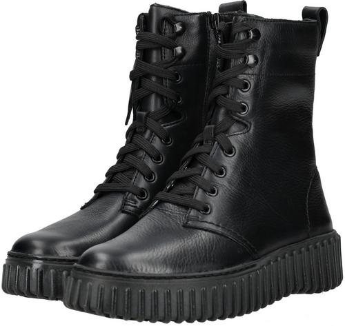 Rückansicht von Clarks Stiefelette Stiefel Damen Black