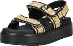 Steve Madden Sandalen Sandalen Damen Schwarz/Beige