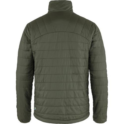 Rückansicht von FJ&Auml;LLR&Auml;VEN Expedition X-L&auml;tt Winterjacke Herren Tannengr&uuml;n