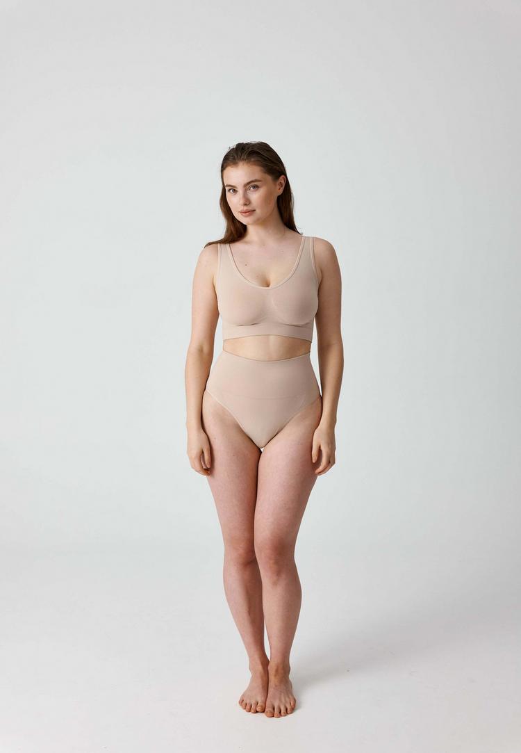 Snocks Snocks Shaping High Waist Slip Unterhose Damen - beige - 0 | SportScheck