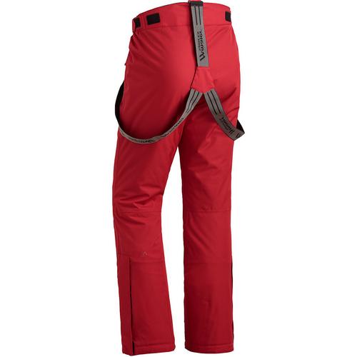 Rückansicht von Maier Sports JOSCHO Skihose Herren Rot4584