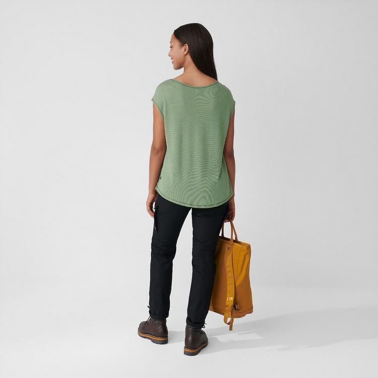 FJ&Auml;LLR&Auml;VEN FJ&Auml;LLR&Auml;VEN High Coast Cool Langarmshirt Damen - Khaki - 4 | SportScheck