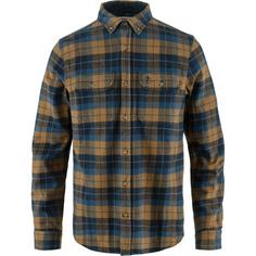 FJ&Auml;LLR&Auml;VEN Singi Heavy Flannel Outdoorhemd Herren Hellbraun
