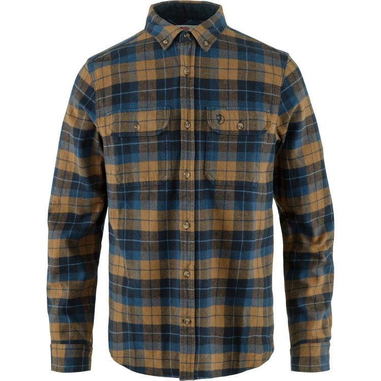 FJ&Auml;LLR&Auml;VEN FJ&Auml;LLR&Auml;VEN Singi Heavy Flannel Outdoorhemd Herren - Hellbraun - 0 | SportScheck