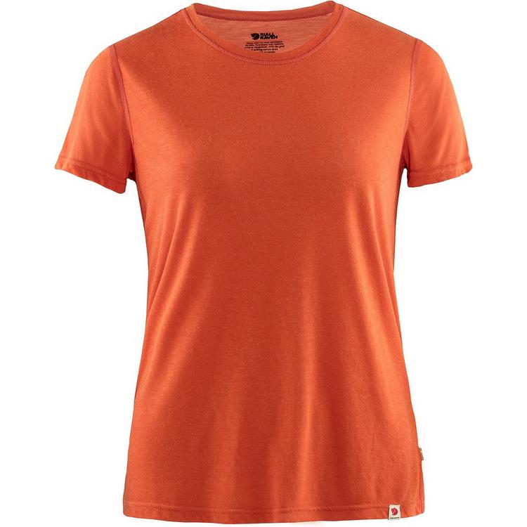 FJ&Auml;LLR&Auml;VEN FJ&Auml;LLR&Auml;VEN High Coast Lite T-Shirt Damen - Dunkelorange - 0 | SportScheck