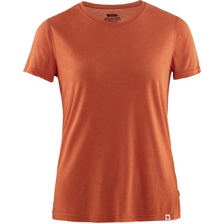 FJ&Auml;LLR&Auml;VEN FJ&Auml;LLR&Auml;VEN High Coast Lite T-Shirt Damen - Dunkelorange - 0 | SportScheck