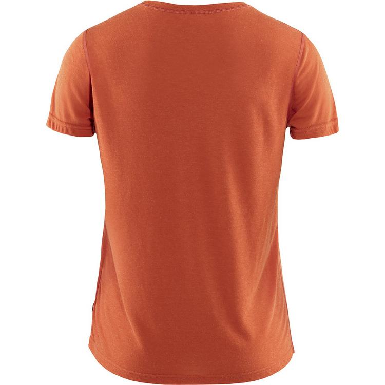 FJ&Auml;LLR&Auml;VEN FJ&Auml;LLR&Auml;VEN High Coast Lite T-Shirt Damen - Dunkelorange - 1 | SportScheck