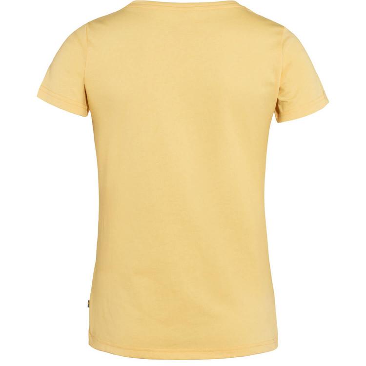 FJ&Auml;LLR&Auml;VEN FJ&Auml;LLR&Auml;VEN 1960 Logo T-Shirt Damen - Gelb - 2 | SportScheck