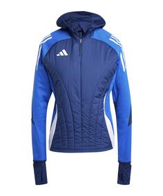 adidas Tiro 24 Sweatshirt Damen Funktionssweatshirt Damen blauweiss