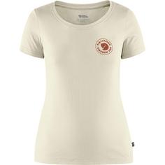 FJ&Auml;LLR&Auml;VEN 1960 Logo T-Shirt Damen Wei&szlig;