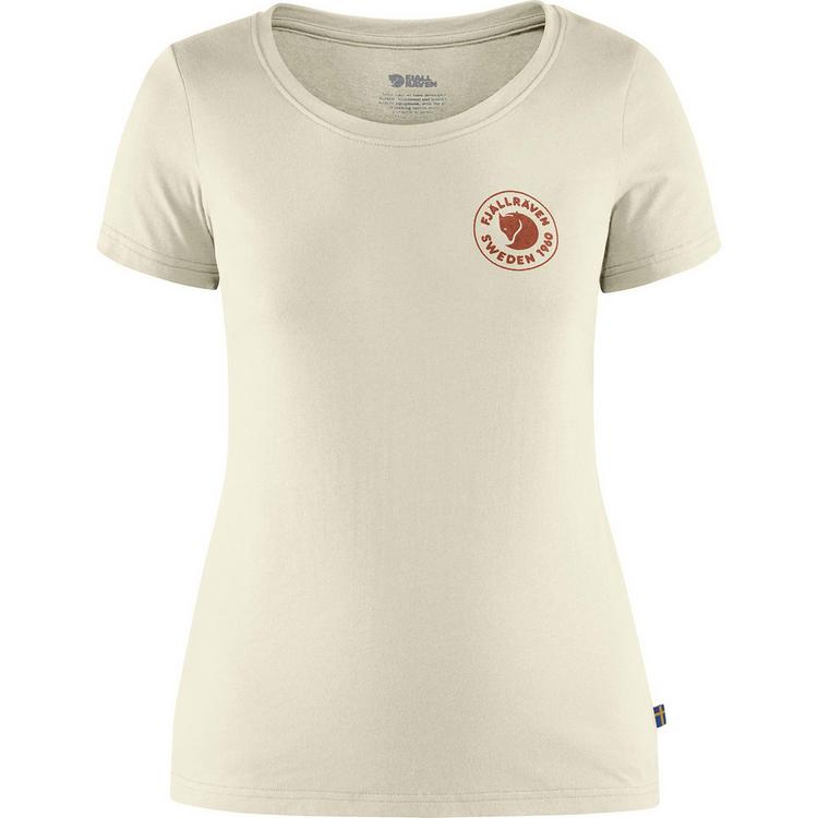 FJ&Auml;LLR&Auml;VEN FJ&Auml;LLR&Auml;VEN 1960 Logo T-Shirt Damen - Wei&szlig; - 0 | SportScheck