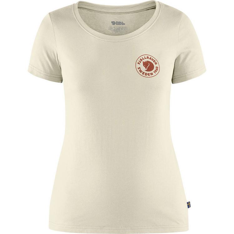 FJ&Auml;LLR&Auml;VEN FJ&Auml;LLR&Auml;VEN 1960 Logo T-Shirt Damen - Wei&szlig; - 0 | SportScheck