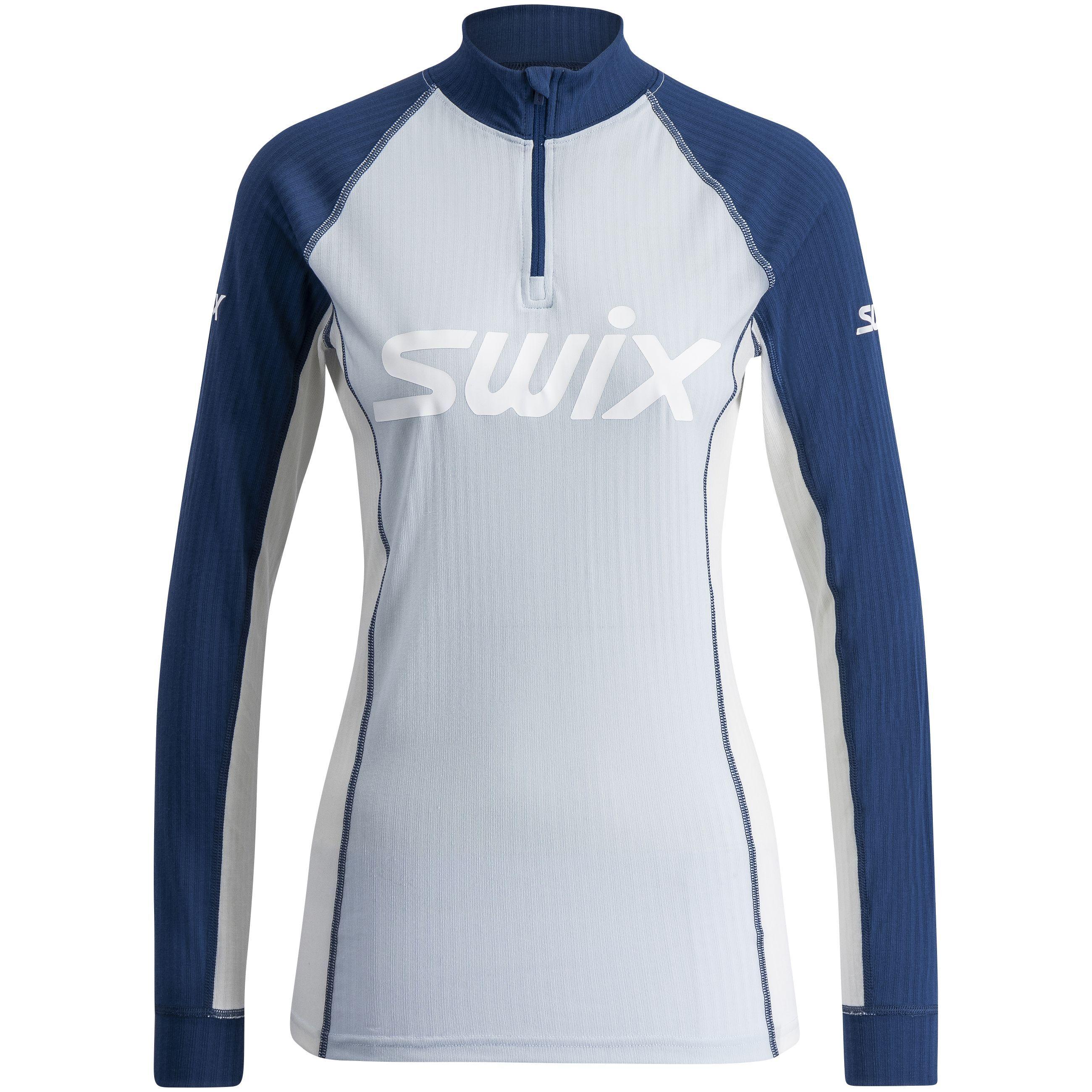 SWIX RaceX Classic Half Zip W Unterhemd Damen - ballad blue