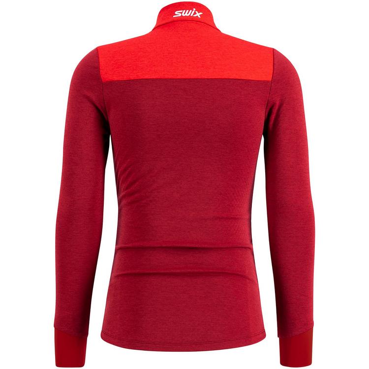 SWIX SWIX Nordic Midlayer M Funktionsshirt Herren - rhubarb red-swix red - 0 | SportScheck