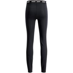 Rückansicht von SWIX Heat Wool Tights M Thermounterhose Herren jet black