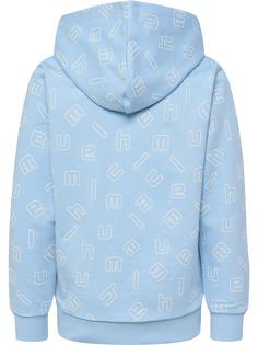 Rückansicht von hummel hmlFLOW HOODIE Hoodie Kinder CERULEAN