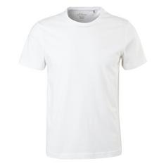 S.OLIVER T-Shirt T-Shirt Herren Wei&szlig;