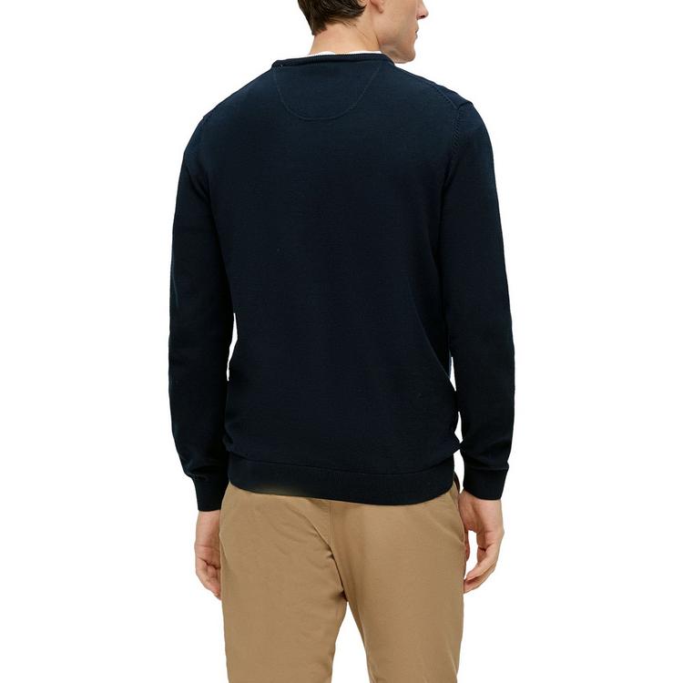 S.OLIVER S.OLIVER Strickpullover Strickpullover Herren - Dunkelblau - 1 | SportScheck