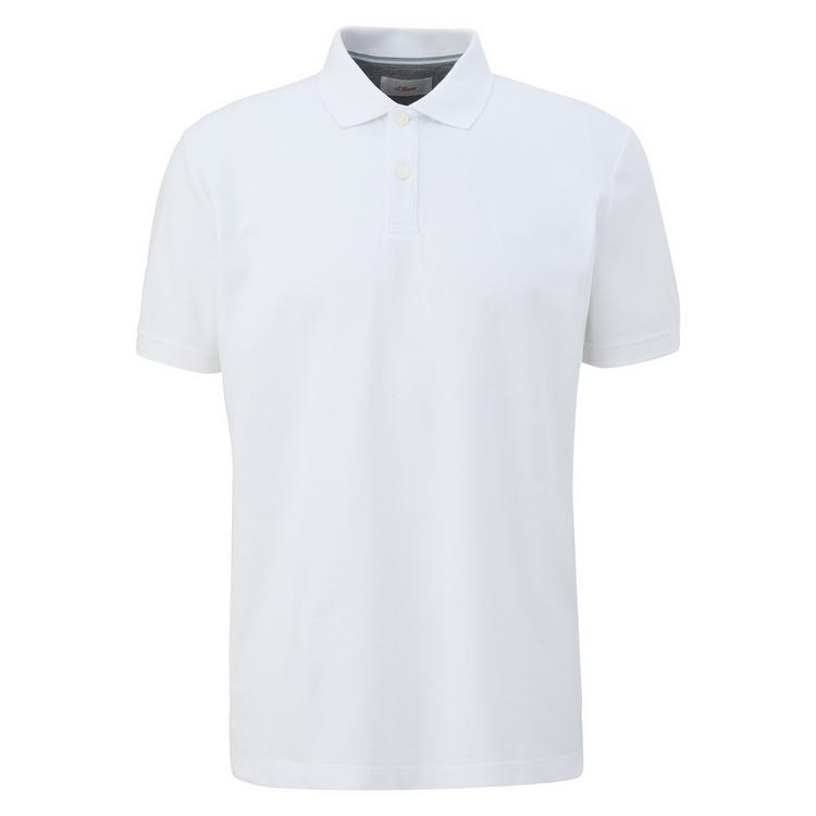 S.OLIVER S.OLIVER Poloshirt Poloshirt Herren - Wei&szlig; - 0 | SportScheck