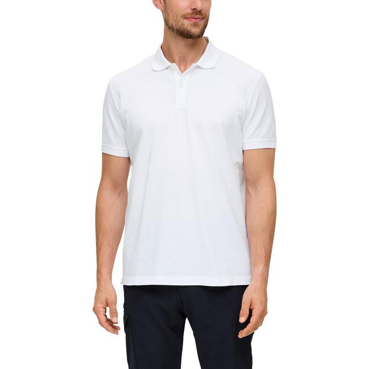 S.OLIVER S.OLIVER Poloshirt Poloshirt Herren - Wei&szlig; - 0 | SportScheck