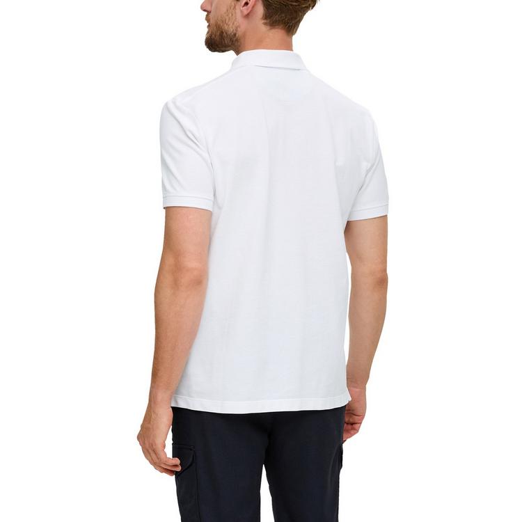 S.OLIVER S.OLIVER Poloshirt Poloshirt Herren - Wei&szlig; - 1 | SportScheck
