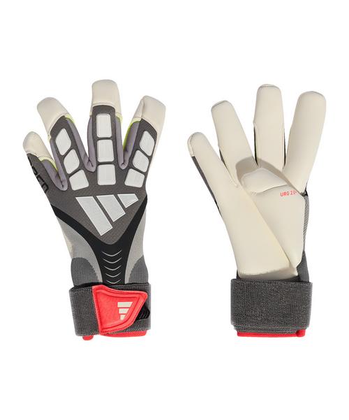 Rückansicht von adidas Predator GL Pro Torwarthandschuhe Torwarthandschuhe Herren grauschwarz