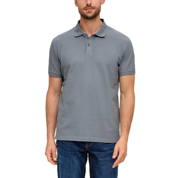 S.OLIVER S.OLIVER Poloshirt Poloshirt Herren - Hellgrau - 0 | SportScheck