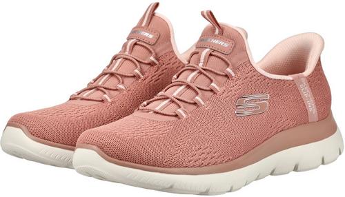 Rückansicht von Skechers Sneaker Sneaker Damen Rosa
